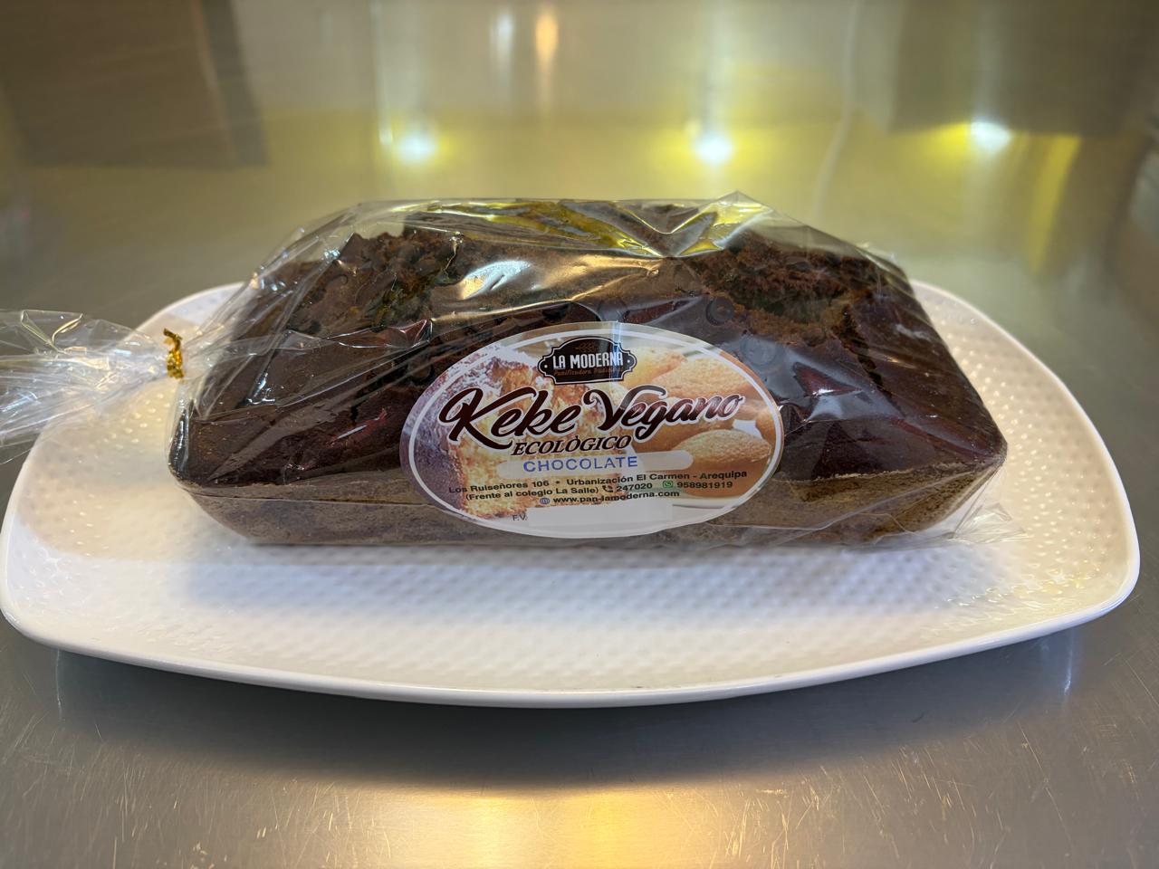 KEKE VEGANO DE CHOCOLATE